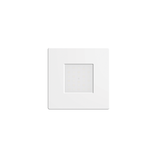 POCKET 0.5W CCT IP44 WHITE SQUARE LED RECESSED WALL LIGHT