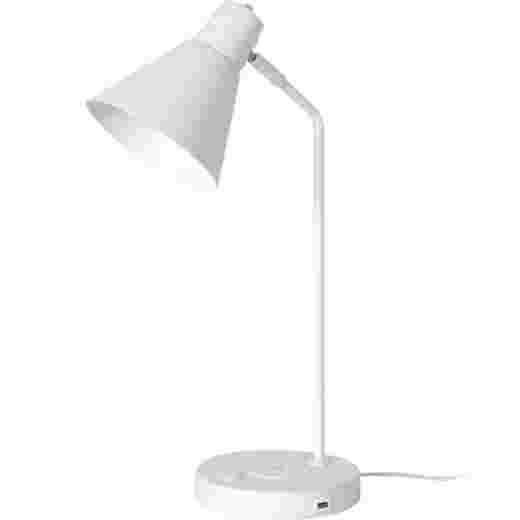 TARGA WHITE QI DESK LAMP