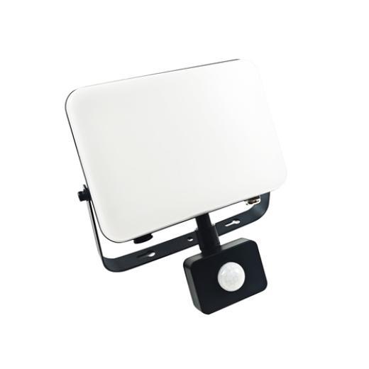 VANTAGE 50W 4000K IP65 BLACK LED SECURITY LIGHT