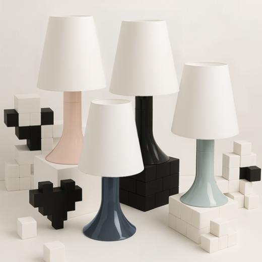 PIXEL SAILOR BLUE/WHITE TABLE LAMP