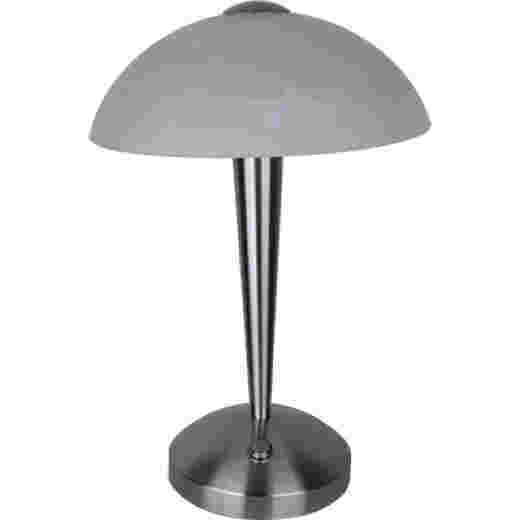DONA 5W 3000K SATIN NICKEL LED TOUCH LAMP