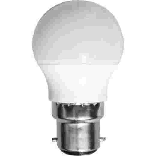 LED G45 5.5W B22 COOL WHITE OPAL LAMP