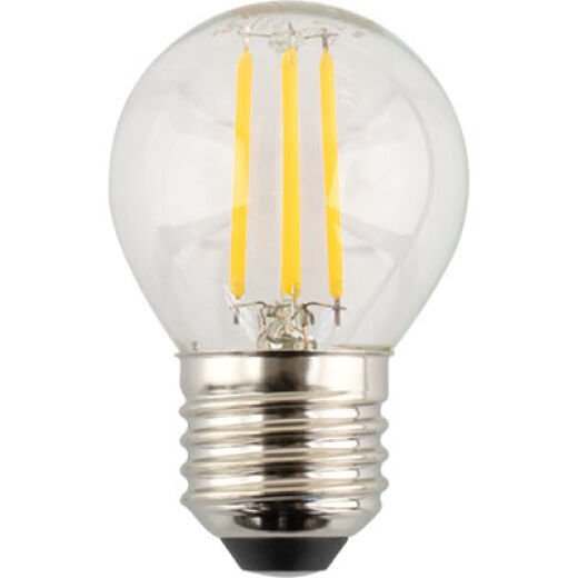 LED G45 4W E27 WARM WHITE CLEAR DIMMABLE LAMP