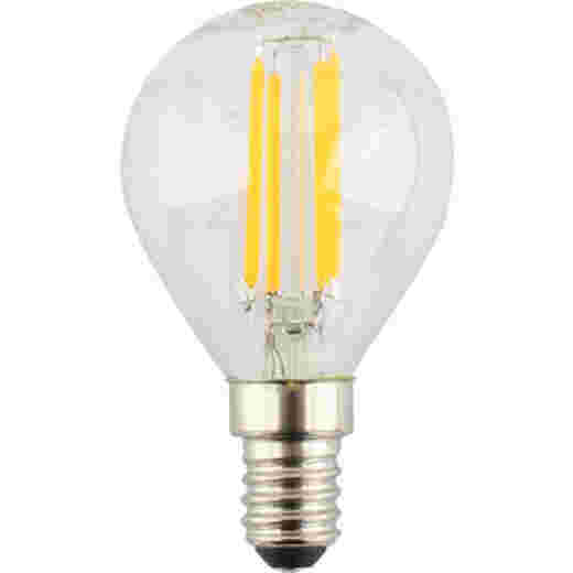 LED G45 4W E14 WARM WHITE CLEAR DIMMABLE LAMP