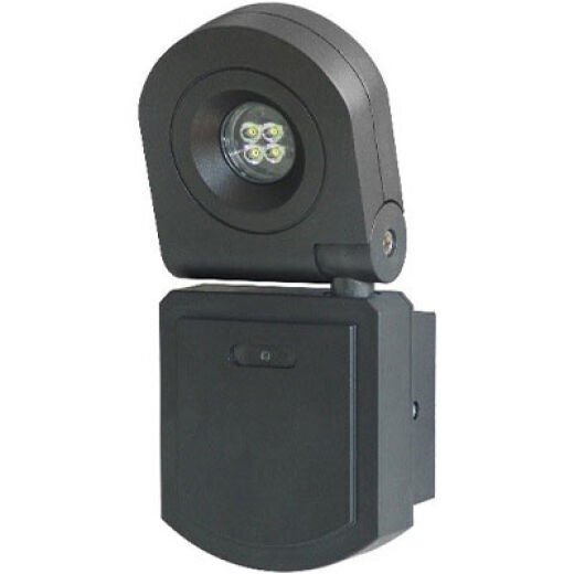 Curo 10W LED Single Floodlight - Black