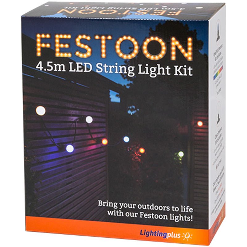 LED12V 10LT RGB FESTOON LIGHT KIT Lightingplus