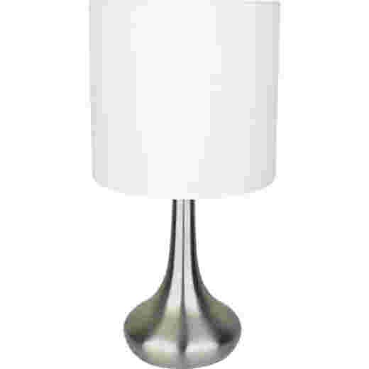 JOSS BRUSHED CHROME TOUCH LAMP