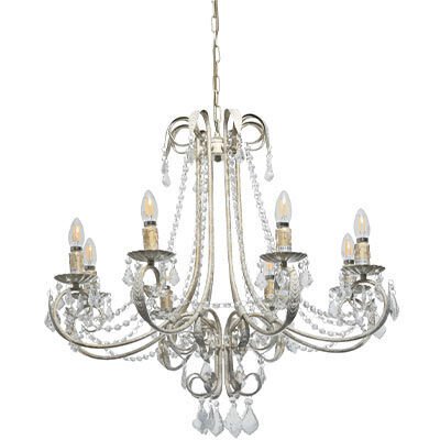 BELLA GOLD 8LT CHANDELIER - Lightingplus