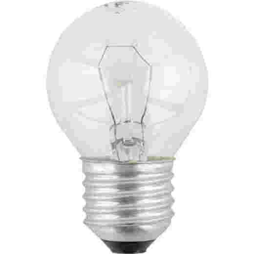 INCANDESCENT 40W E27 CLEAR DIMMABLE FANCY ROUND LAMP