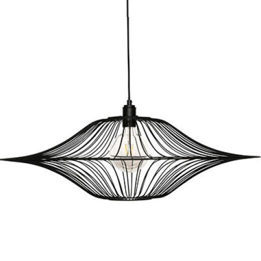 COLMA BLACK 80CM PENDANT