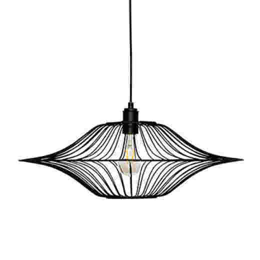 COLMA BLACK 60CM PENDANT