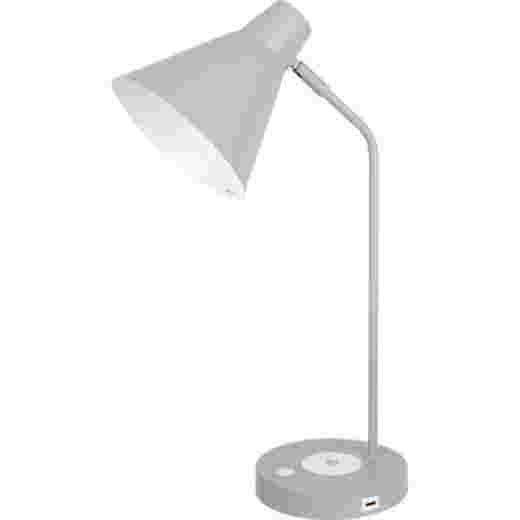 TARGA GREY QI DESK LAMP