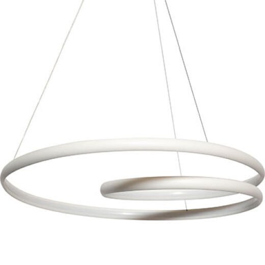 LUGANO WHITE LED PENDANT