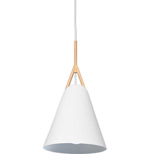 LARVIK MATT WHITE 25CM PENDANT