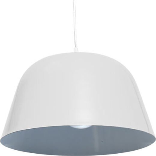 VAASA MATT WHITE 40CM PENDANT