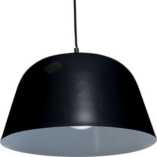 VAASA MATT BLACK 40CM PENDANT