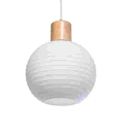 VIKEN TIMBER/OPAL 25CM PENDANT