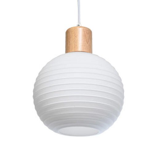 VIKEN TIMBER/OPAL 25CM PENDANT