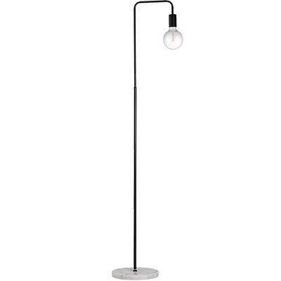 Ville Black Marble Floor Lamp, Stand Alone Lamps Nz