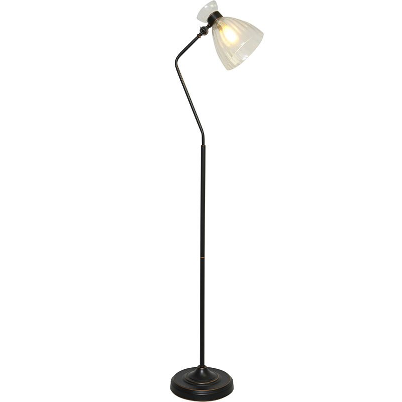 MADISON FLOOR LAMP RUBBED BRONZE - Lightingplus