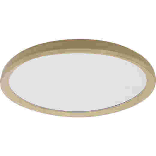 URSA 24W CCT IP54 ASH WOOD LOOK 42CM LED CEILING LIGHT