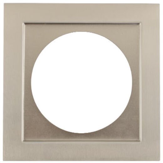 JUNISTAR LUX BRUSHED STEEL SQUARE CONVERTOR PLATE
