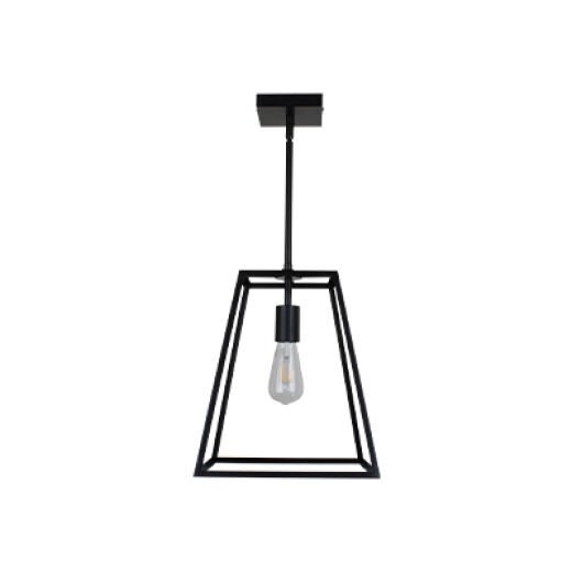 SOUTHPORT BLACK 30CM 1 LIGHT PENDANT