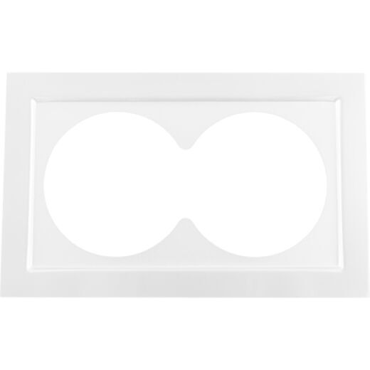 JUNISTAR LUX WHITE TWIN CONVERTOR PLATE