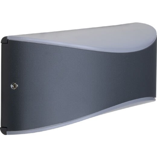 RIGEL 10W 3000K IP65 GRAPHITE LED EXTERIOR WALL LIGHT