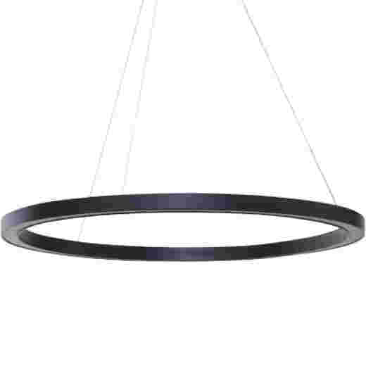 SHARD 24W CCT BLACK ROUND LED PENDANT