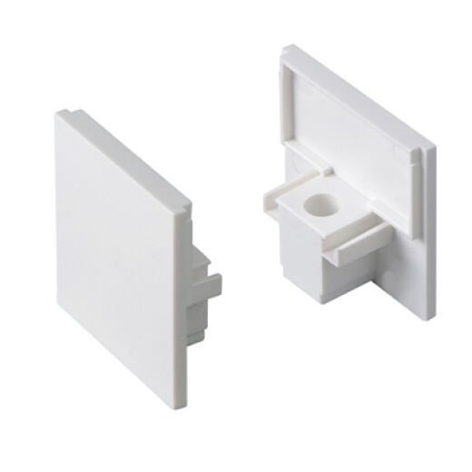 RAIL WHITE TRACK END CAPS