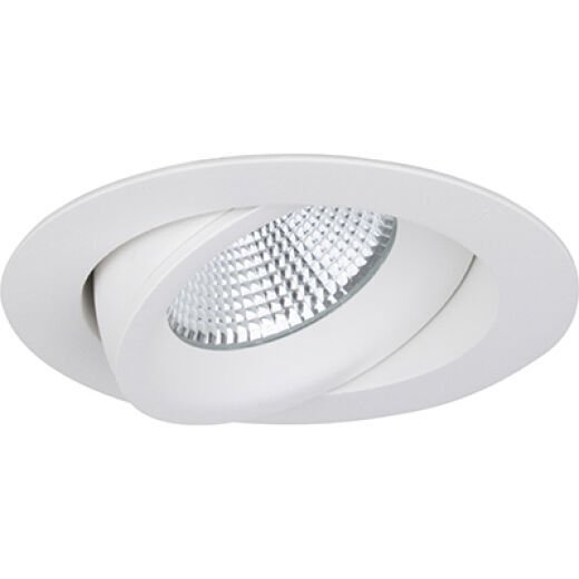 JUNISTAR LUX 8W 2700K IP44 WHITE ROUND LED DOWNLIGHT