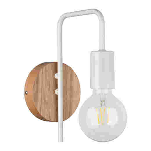 LANE TIMBER/WHITE WALL LIGHT