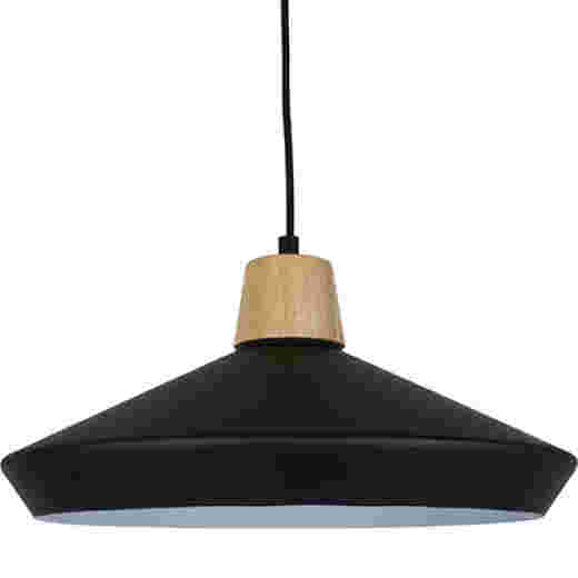 BERGEN MATT BLACK 40CM PENDANT