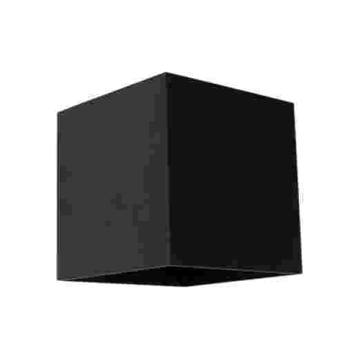 BI CUBE 6W 3000K IP65 BLACK LED EXTERIOR WALL LIGHT