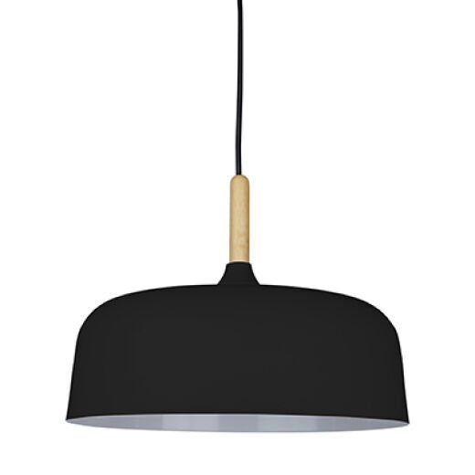 NARVIK MATT BLACK 32CM PENDANT