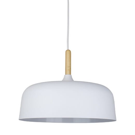 NARVIK MATT WHITE 32CM PENDANT
