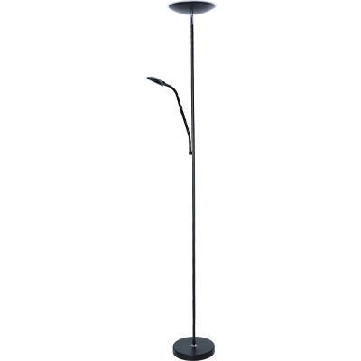 Brooklyn M Black Led M C Floor Lamp Lightingplus