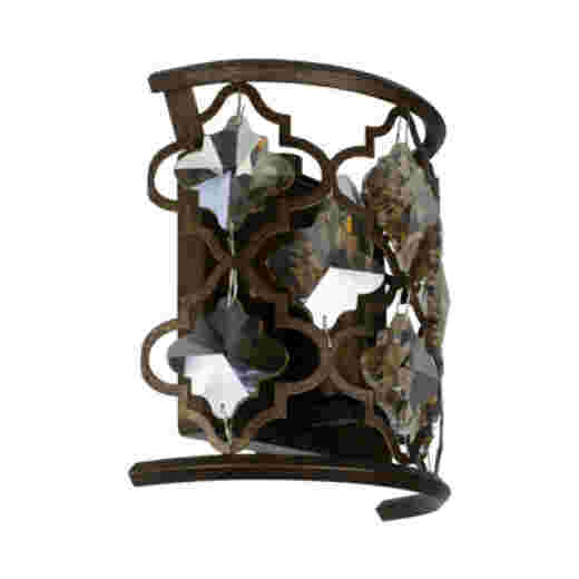 ORLEANS WEATHERED BRONZE WALL LIGHT