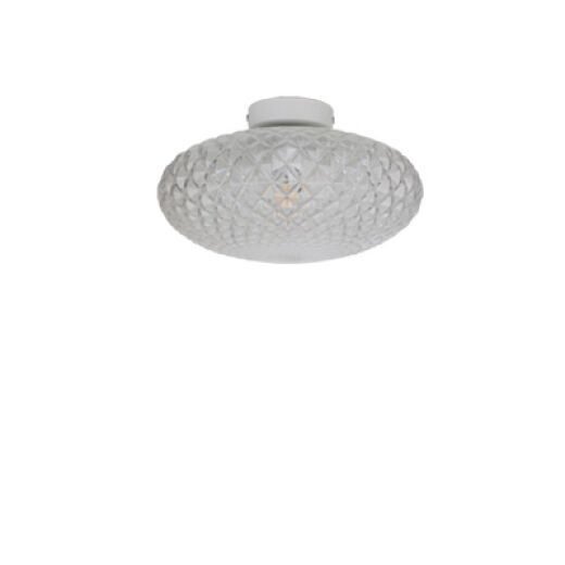 MANSA WHITE/GLASS 30CM CTC