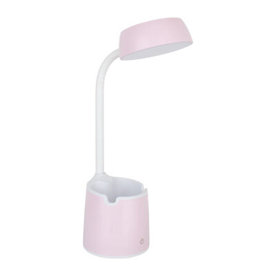 Penn Pink 2 Led Usb Desk Lamp 4000k, Pink Desk Light Led