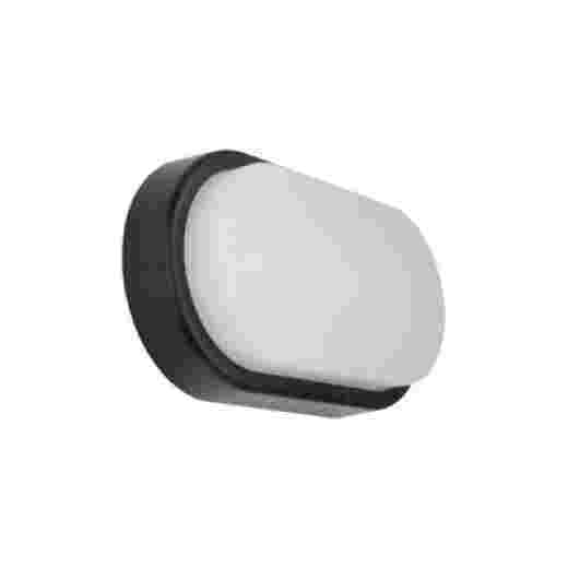 COLO 8W 4000K IP54 BLACK LED EXTERIOR BULKHEAD