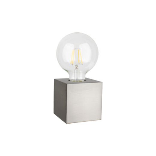 PIAZZA BRUSHED CHROME TOUCH LAMP