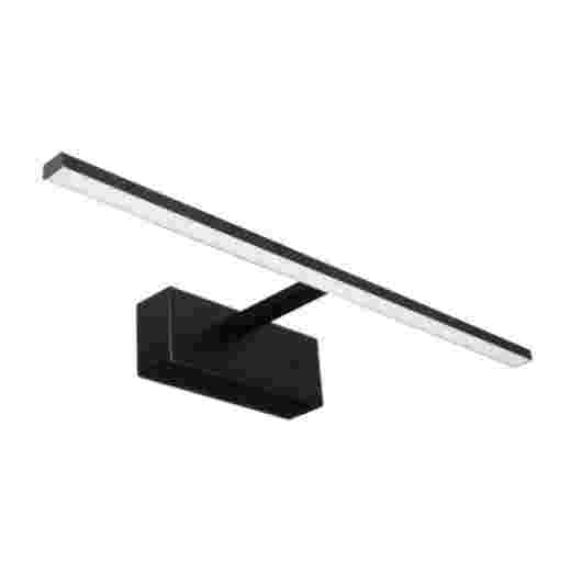 VISTA 12W 3000K IP44 BLACK 49CM LED WALL LIGHT