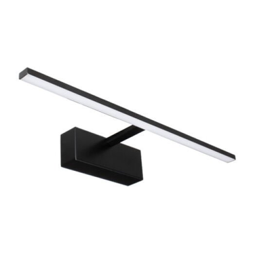VISTA 12W 3000K IP44 BLACK 49CM LED WALL LIGHT