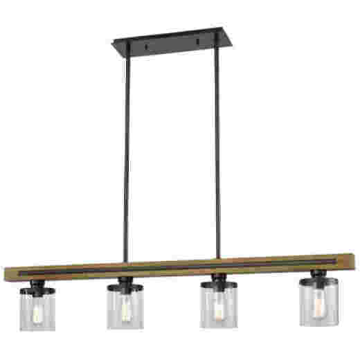 LEXINGTON OIL-RUBBED BRONZE 128CM 4 LIGHT PENDANT