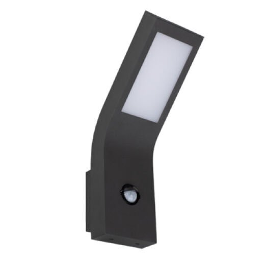 BALWIN 10W 3000K IP54 GRAPHITE LED EXTERIOR SECURITY LIGHT