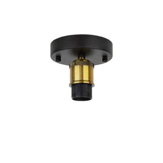 ALBANY BLACK/ANTIQUE BRASS CTC