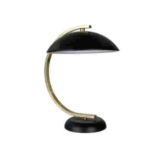 NAPA BLACK/ANTIQUE BRASS TABLE LAMP