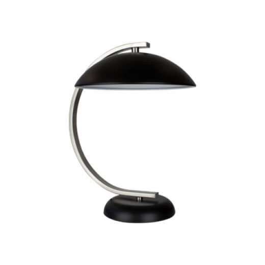 NAPA BLACK/BRUSHED CHROME TABLE LAMP